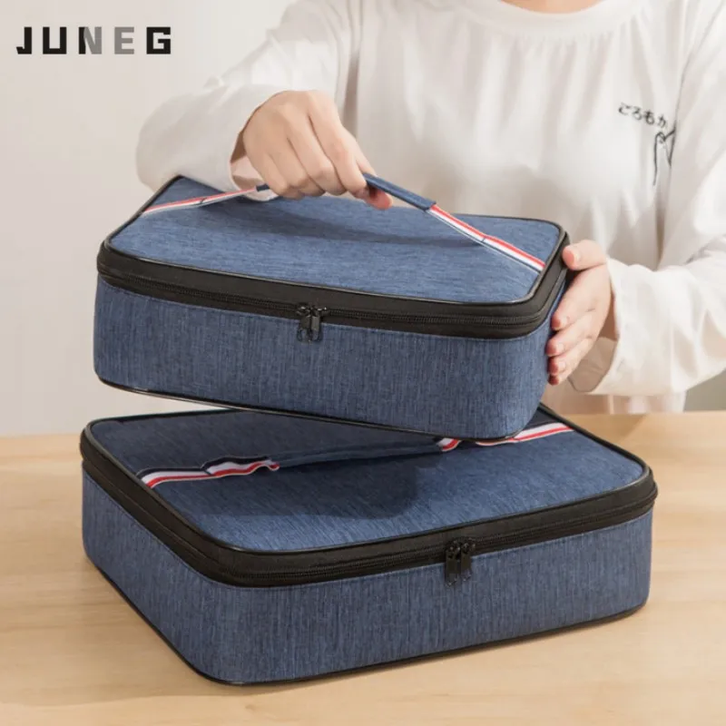 Portable Lunch Bag for Men Women Thickened Lunch Box Bag Aluminum Foil  Insulation Handle Bag Fashion