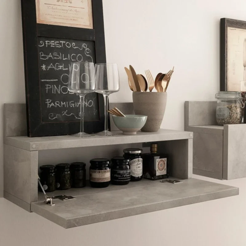 Bookcase Open Cabinets Bedside Hanging Bedside Table Bed Side Tables Designer Living Room Design Nachttisch Nightstand Headboard