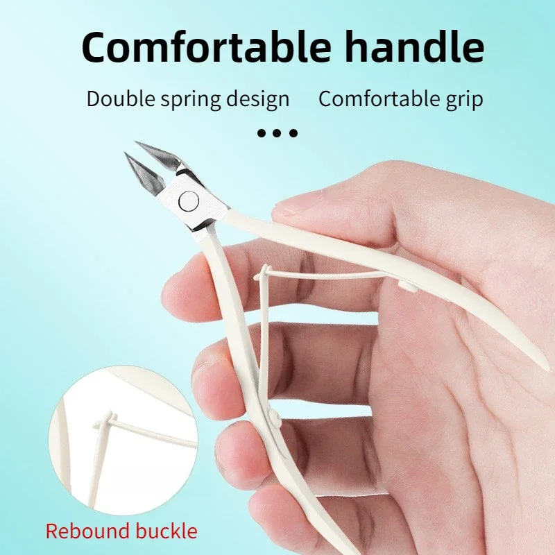 Precision Stainless Steel Cuticle Scissors - Sharp, Durable, Rust-Free Nail Care Tool