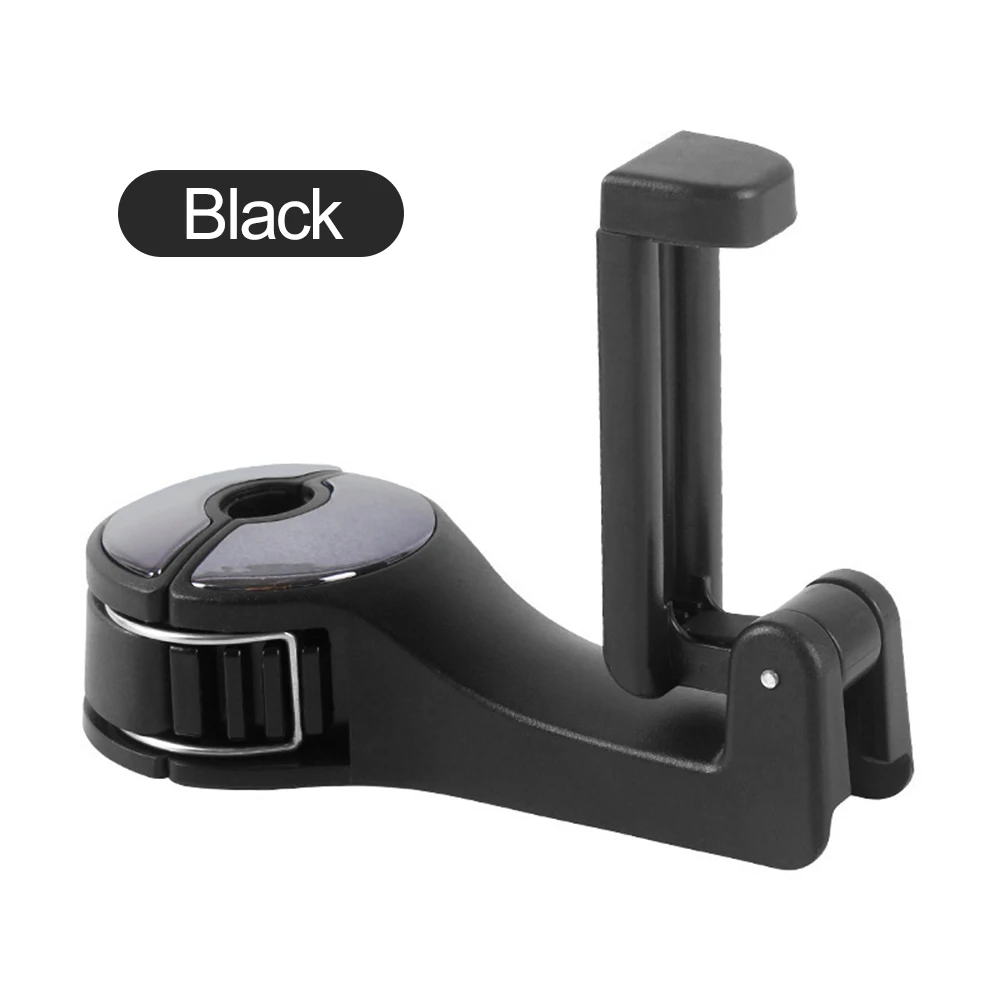 Set Di 2 Ganci Per Poggiatesta Auto, Ganci Universali Per Sedili Auto Supporto Per Gancio Poggiatesta Sedile Posteriore Auto Accessori Interni Auto Gancio Nero 91904200