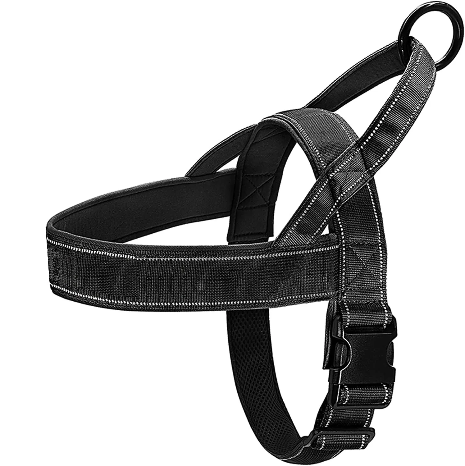 

No Pull Dog Harness for Medium Large Dog Reflective Escape Proof Adjustable No Pulling Dog Harness