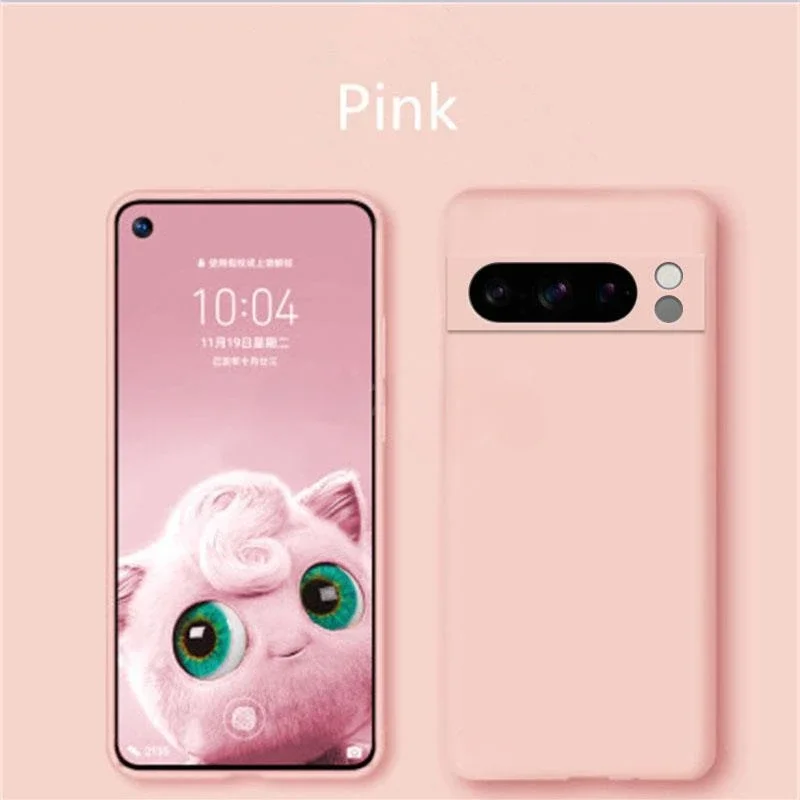 Ultra Thin Liquid Silicone Shockproof Phone Case - Skin Touch, Full-Pack Soft Protective Cover
