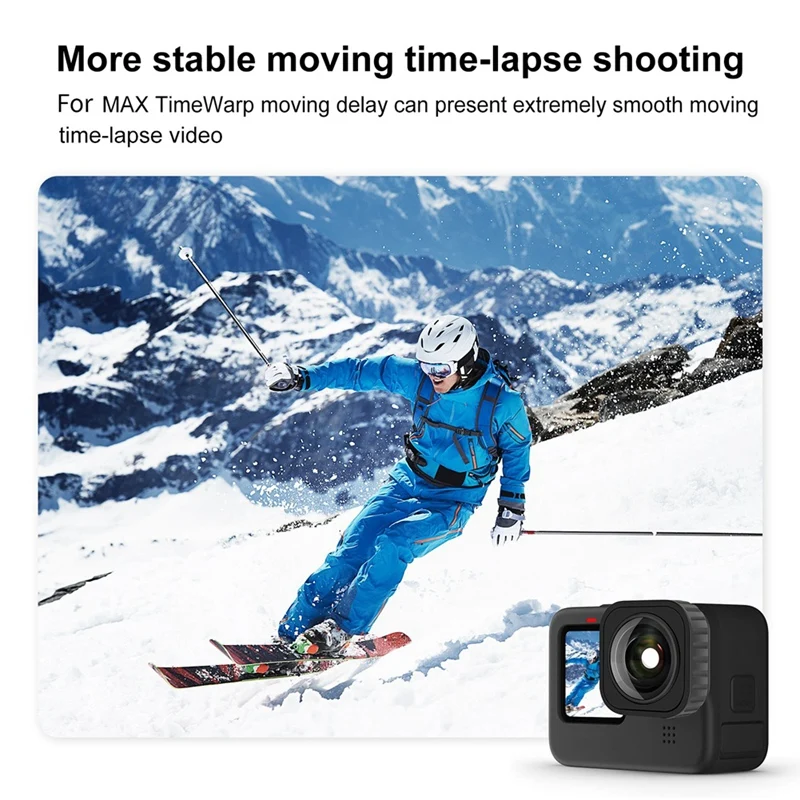 Gopro Hero12 11 10Max 용 렌즈 옵션 키트, 다기능 휴대용 편리한 울트라 와이드 Fov 렌즈, 내구성 쉬운 설치, 사용하기 쉬움