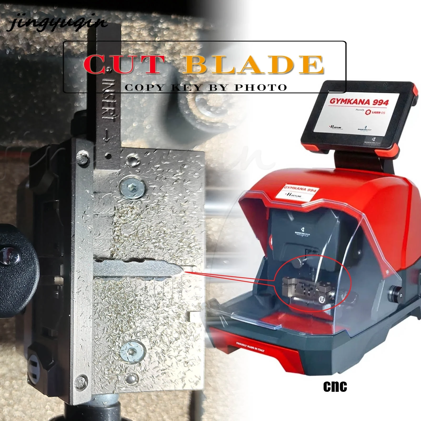 CNC Cutting Cut Key Blade Service Processing Fee Please Contact Before Purchase