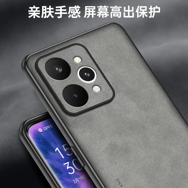 Luxury Leather Back Shockproof Case - Premium Protection Cover