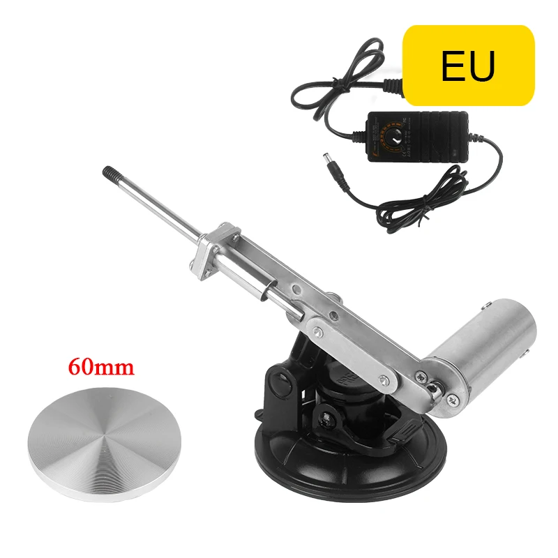 Telescopic Sex Machines with 60mm Aluminum Suction Cup 39mm/45mm Stroke DC 24V Reciprocating Linear Actuator Sex Toys