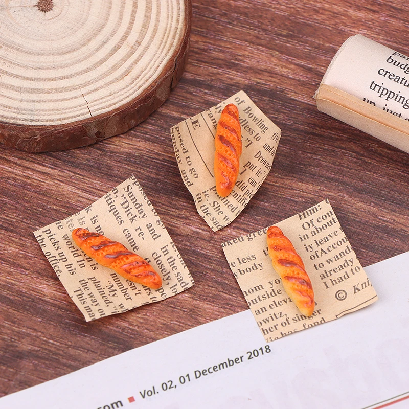 

1:12 Dollhouse Model Simulation Miniature Bread Ornaments Dollhouse Kitchen Decoration