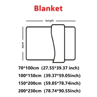 Solid color thickened wide striped multifunctional blanket, can be used as bed sheet cover blanket, nap blanket, pet blanket 6