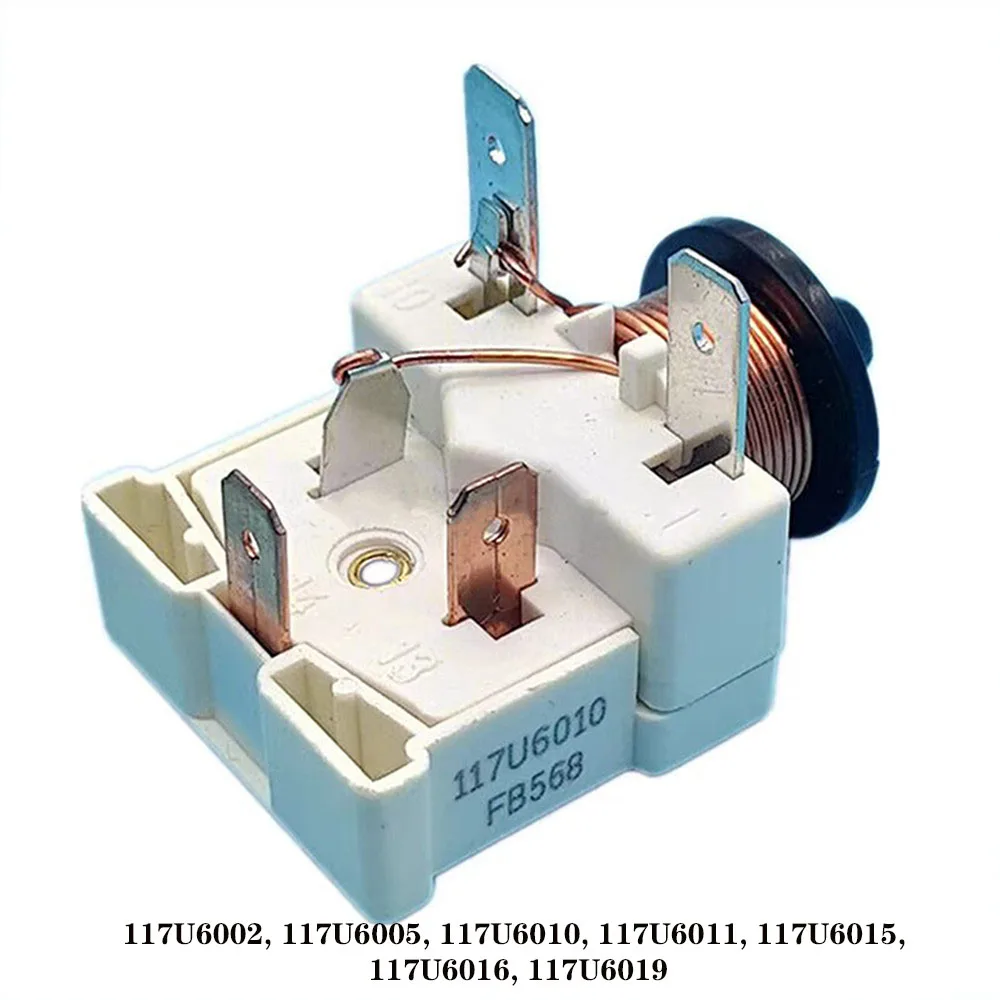 Refrigerador Congelador Compressor Capacitor Peças de Arranque Ptc 117u6002 117u6005 117u6010 117u6011 117u6015 117u6016 117u6019 1pc