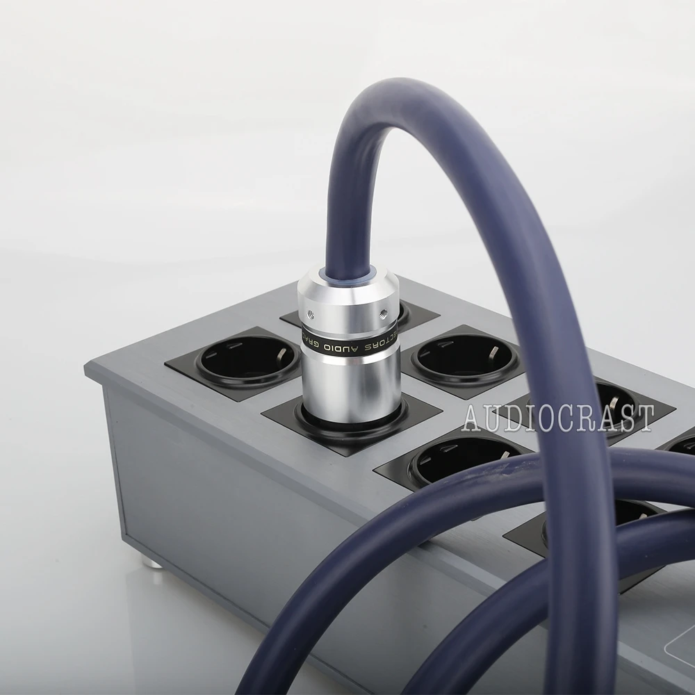 HI-End Performance EUR Schuko power cable hifi power cord Schuko power cord For CD DVD Tube amplifier Pre amp Home Theater