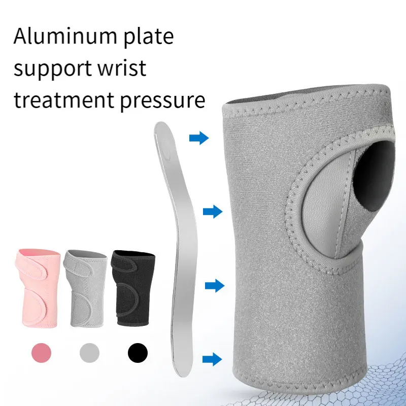 Adjustable Wrist Guard with Steel Plate Support 1