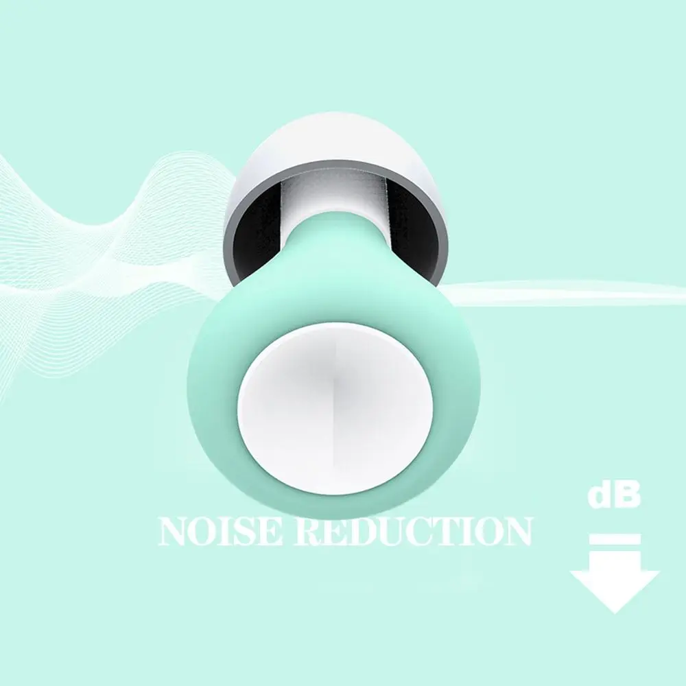 Silicone Deep Sleep Noise Reducing Earplugs For Noise Prevention, Sleep Soundproofing, And Reusable Noise Reducing Products