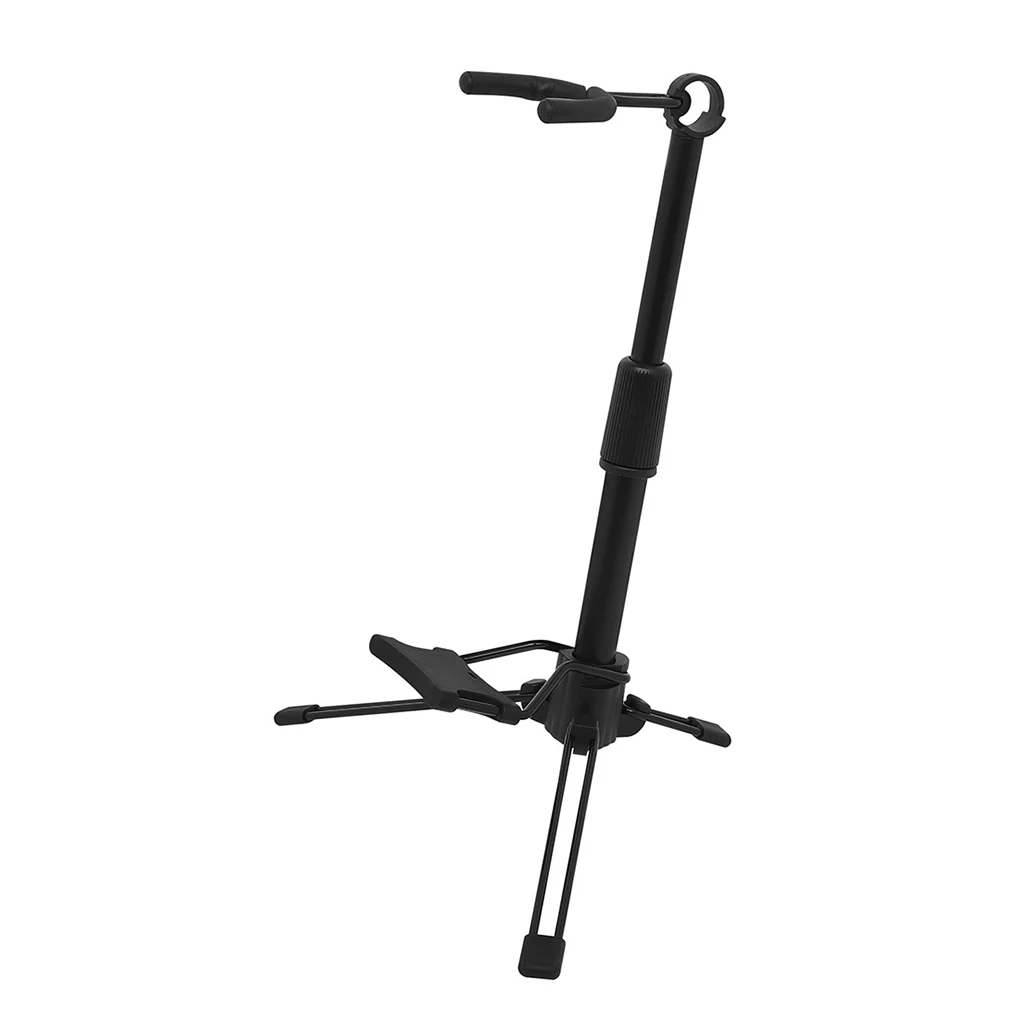 

Folding Wind Instrument Stand Metal Holder Universal Bracket Professional Telescopic Aerophone Electric Guitar