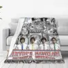 Tally Hall Blankets Rock Music Band Travel Flannel Throw Blanket Warm Soft Outdoor Design Bedspread Birthday Present 2