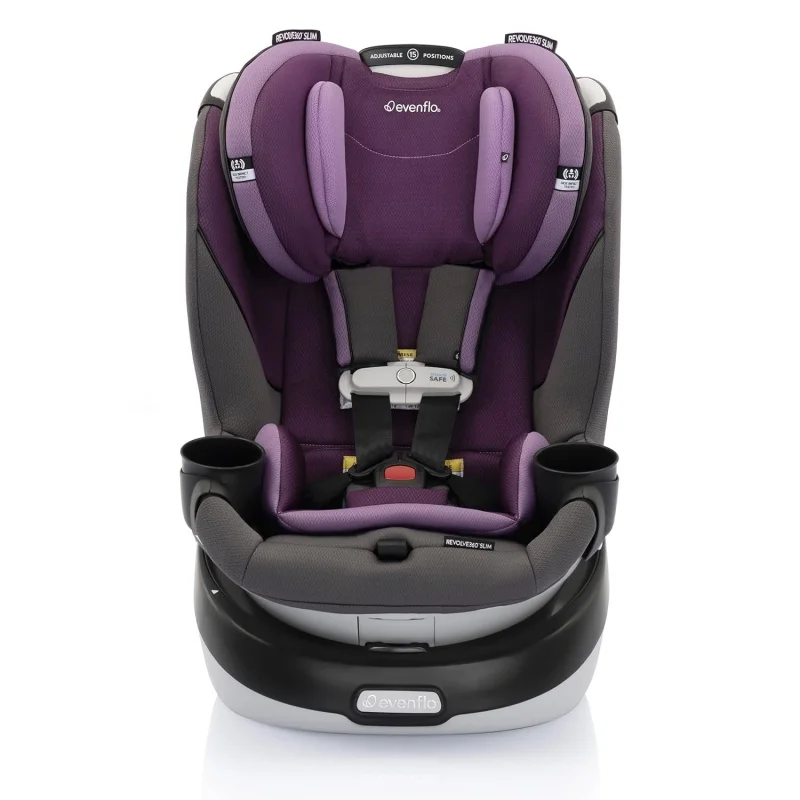 

Evenflo Gold Revolve360 Slim 2-in-1 Rotational Car Seat with SensorSafe (Amethyst Purple)