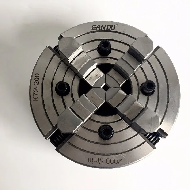 K72250 10" 4Jaw Lathe Chuck Independent 1800 r/min Milling Machine