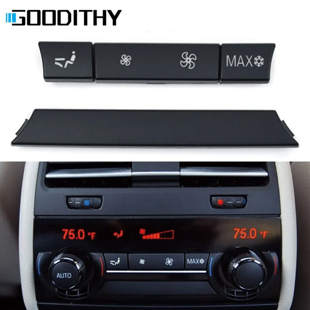 CarRearAirConditioningACVentButtonKeyCapRepairKitForBMW5
