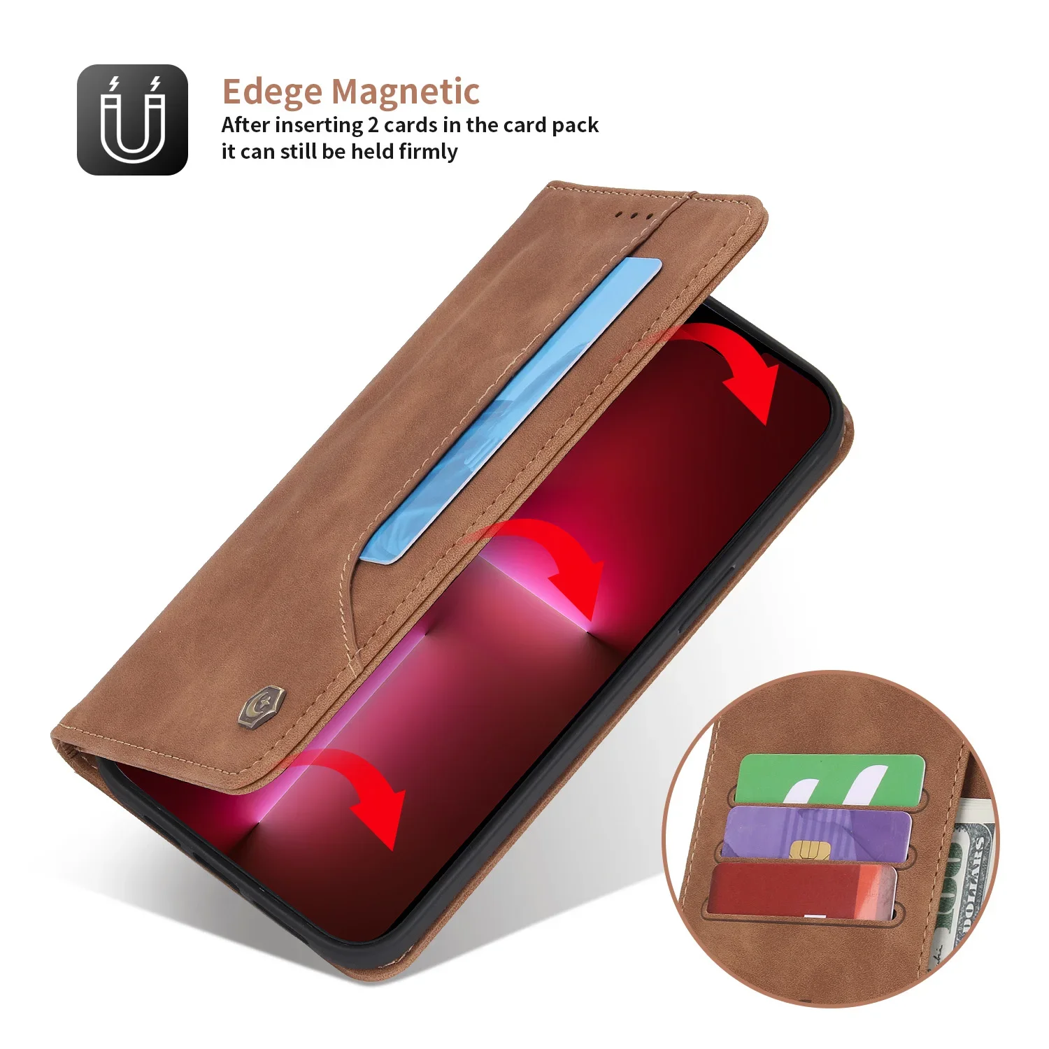 Leather Wallet Case Leather Case Phone Case Leather Phone Case Flip Leather Case For Samsung Galaxy