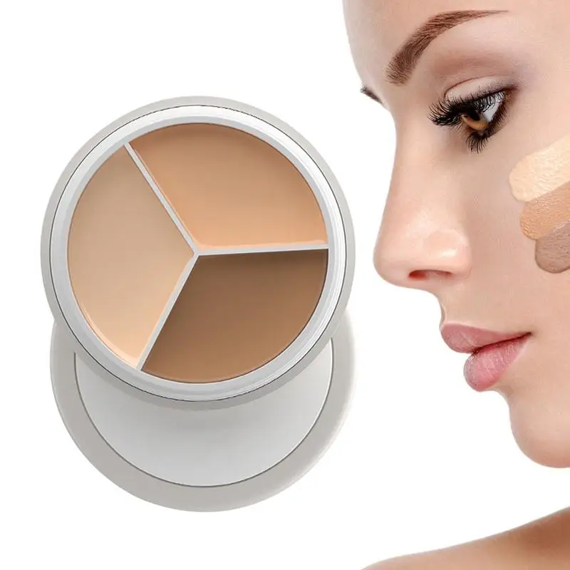 

3 color Concealer Palette Professional Makeup Conceal Cream for Face Eye Contour Dark Circles Corrector Cream Korea Cosmetics