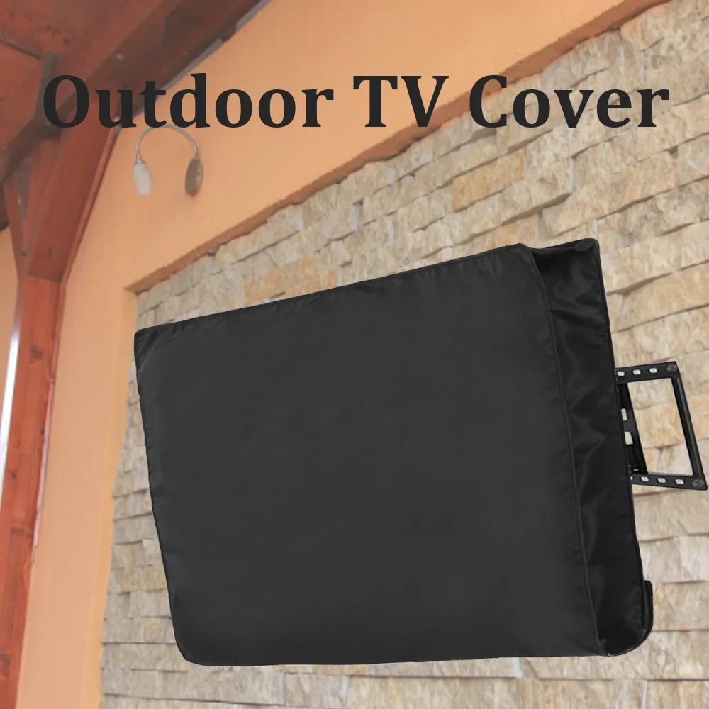 Waterproof Outdoor TV Cover Protect TV Screen Dustproof Cover Oxford