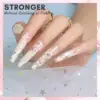Makartt Glitter Acrylic Nail Powder,2oz Mixed Sparkly Acrylic Powder,Pink Yellow Star Clear Nail Acrylic Powder for Extension 4