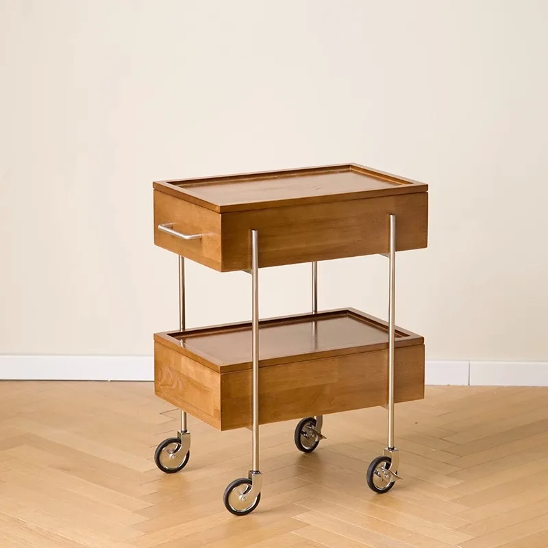 Tools Medical Salon Trolley Guest Dressing Hospitality Delivery Salon Trolley with Wheels Muebles Peluqueria Furniture Fg19