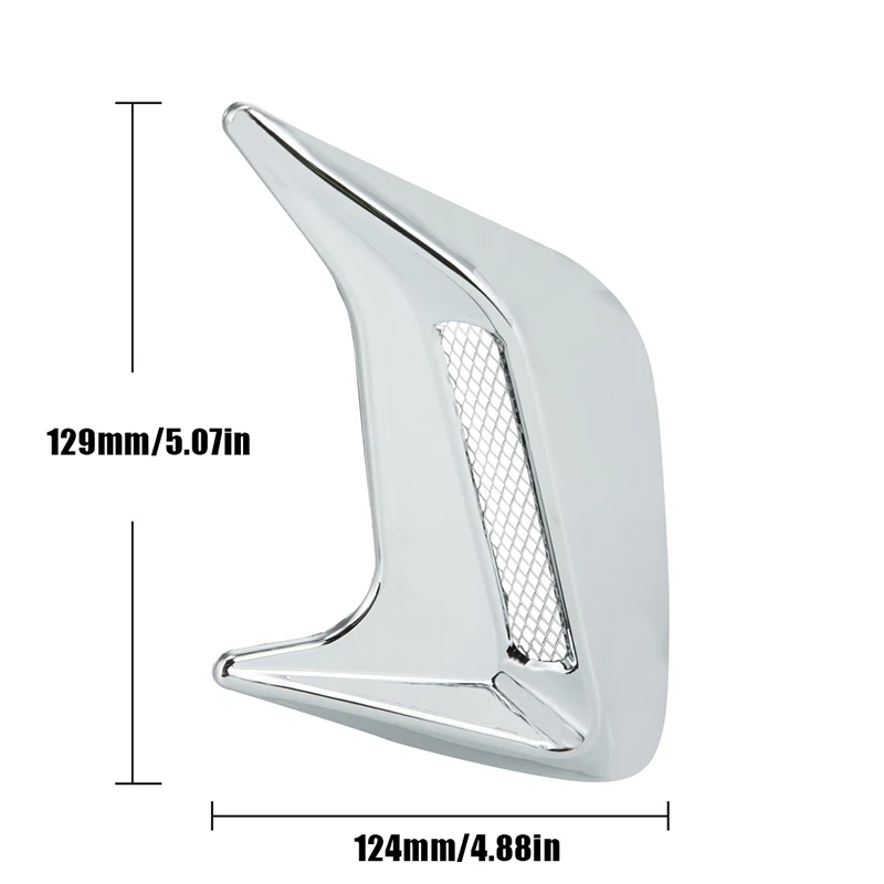 Car Fender Stickers ABS Universal For Honda BMW
