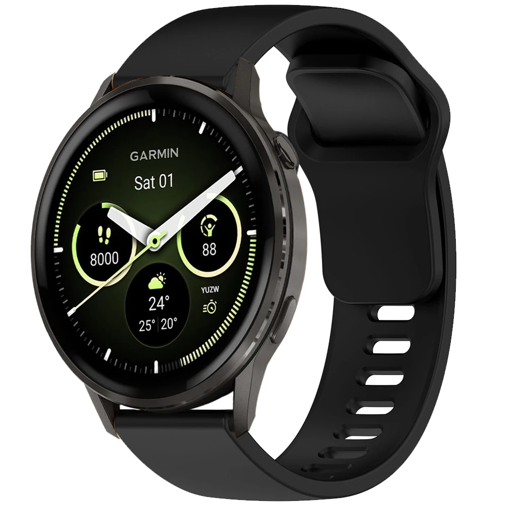 Premium Sports Silicone Watch Band Strap - Universal 20mm/22mm