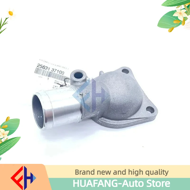 Original New Genuine Engine Coolant Thermostat Housing Cover 2563137100 For Santa Fe Tucson 2.7l V6 2006 High Quality
