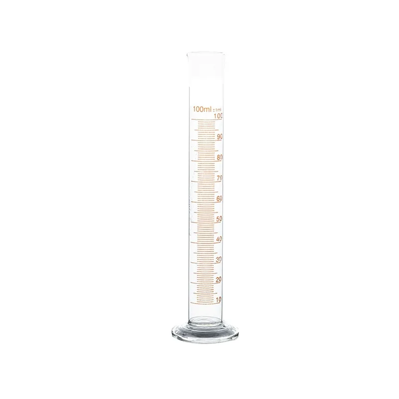 Laboratory Measuring Cylinder With Scale 5/10/20/25/50/100/250/500/1000ml Capacity for Lab Supplies
