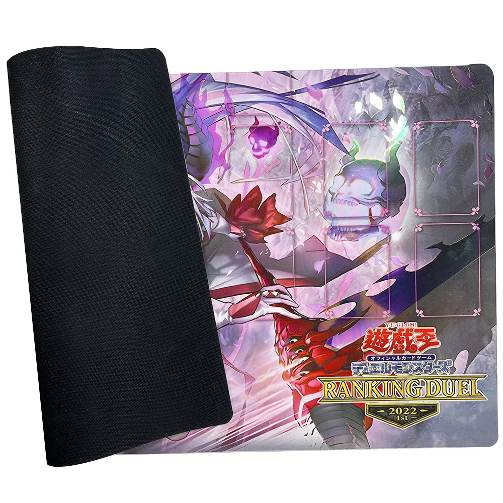 YuGiOh Mlikemat Nova Folha BoardPlaymat Flores Vermelhas de Underroot CCG  Cartão De Negociação Holográfico Jogo Mat Mesa Mousepad + Saco Grátis -  AliExpress