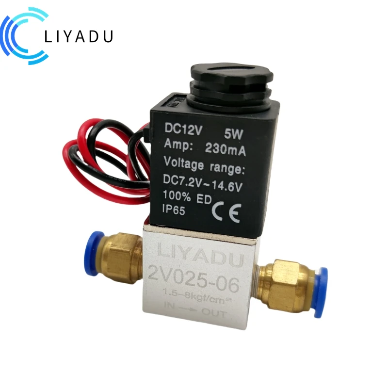 Électrovanne électrique 2 Voies Normalement Fermée - 5V - Pour Contrôle D'eau Ou D'air - Parfaite Pour Arrosage Automatique