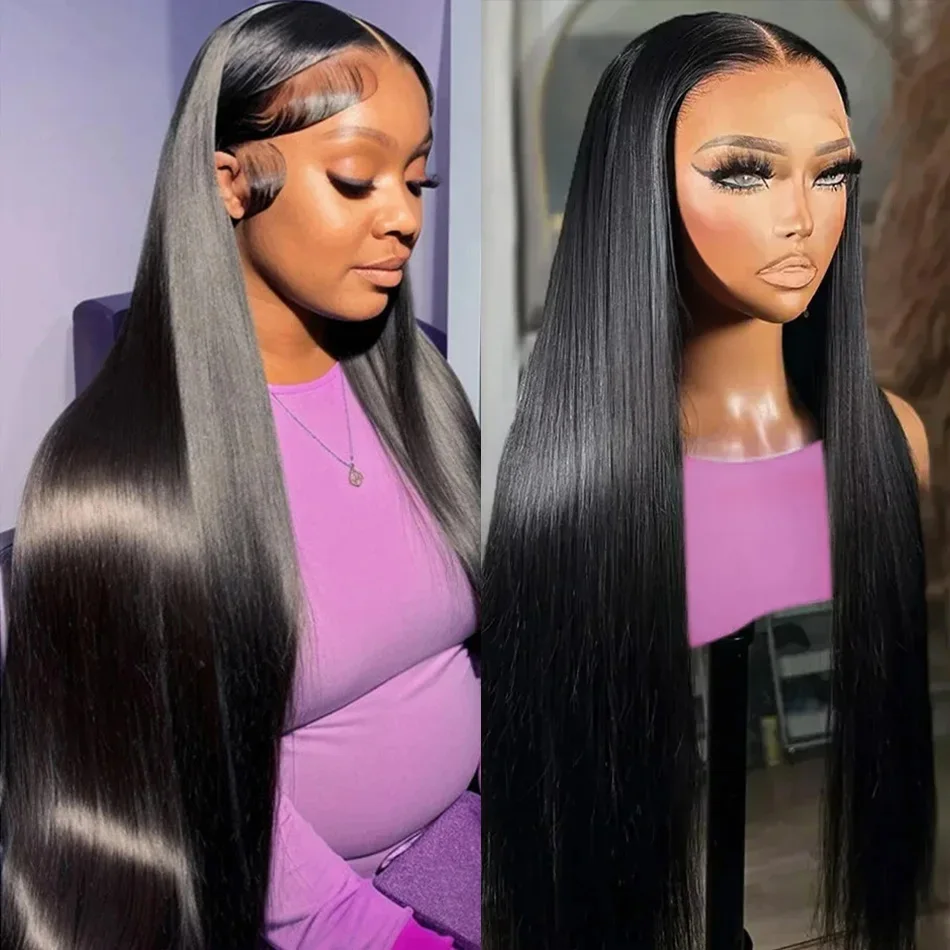 Straight Wig 13x6 HD Lace Frontal Wigs Human Hair Natural Black Brazilian 4x4 13x4 HD Lace Front Human Hair Wigs For Women human hair wig lace front wig human hair wigs front lace wig