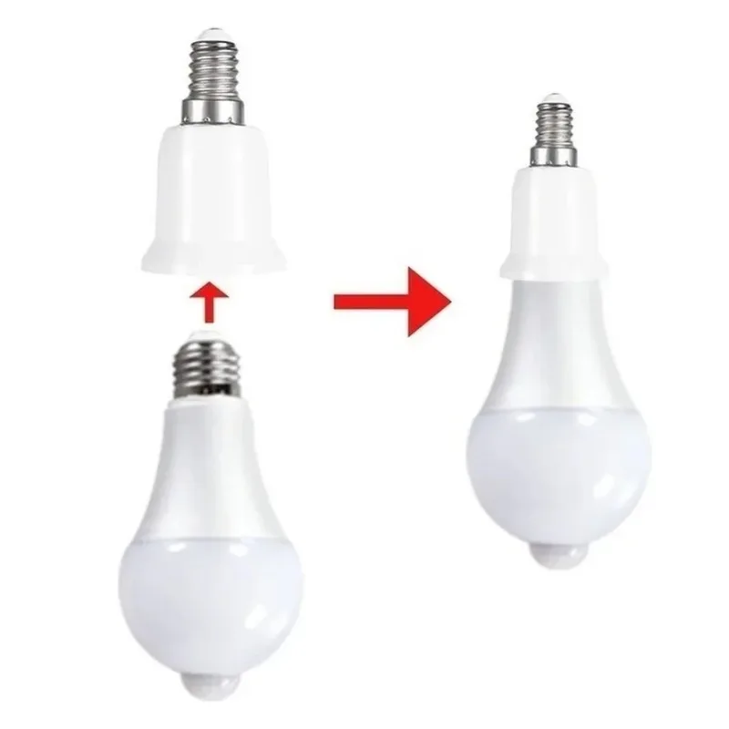 Converter, Fireproof, E14 to E27 Lamp Holder Converter, Lighting Accessories
