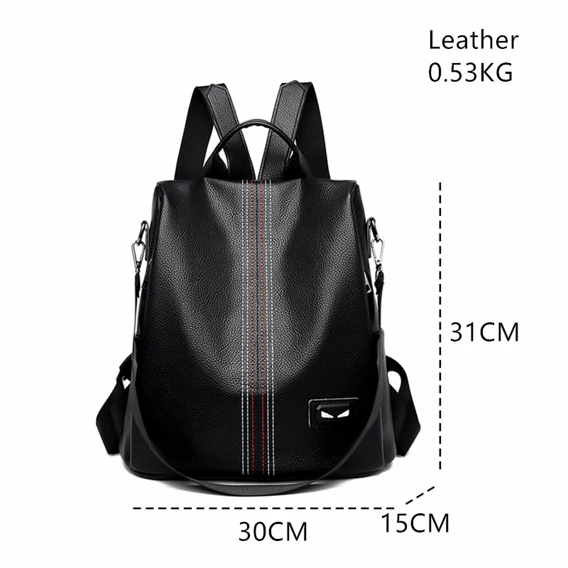 2024 New Luxury Brand Women Backpack High Quality Leather