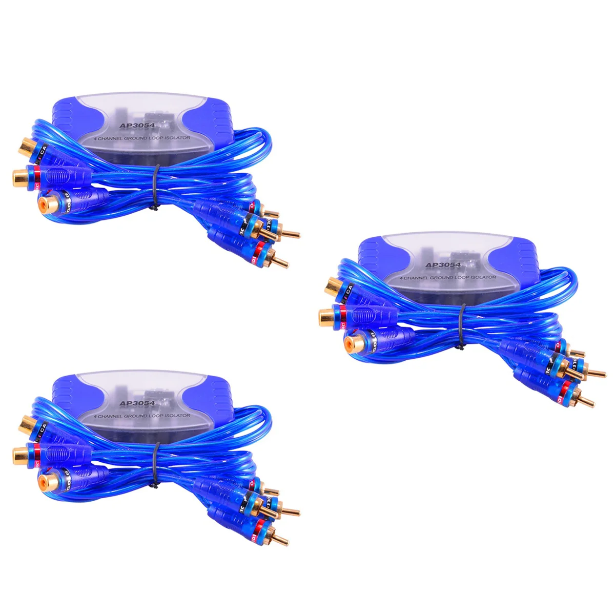 

12 Channel Ground Loop Isolator 4 Noise Filter Line Ecualizador Car Audio Sound Eliminator Silencer