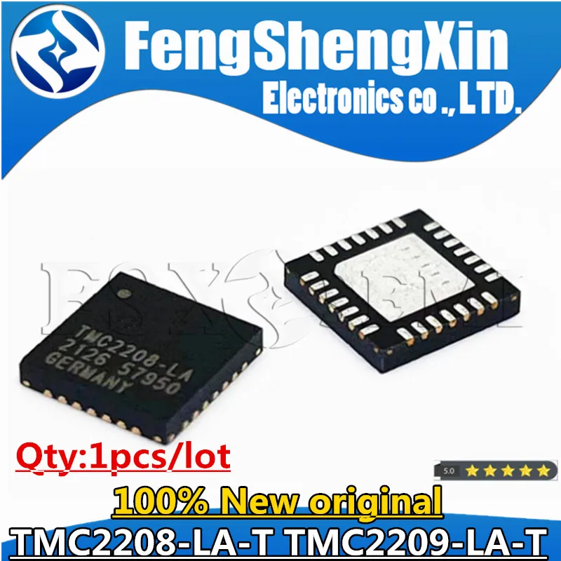 100% new original  TMC2208-LA-T TMC2209-LA-T TMC2208-LA TMC2209-LA QFN-28 motor driver chip IC