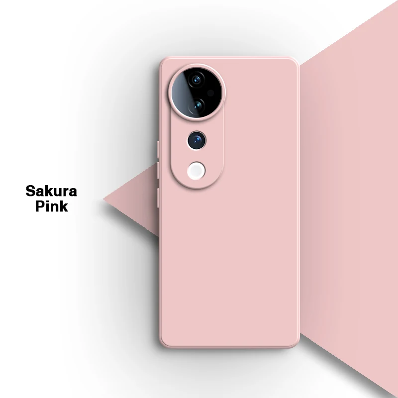 Elegant Liquid Silicone Protective Phone Case - Soft, Classic Design with Camera Protection