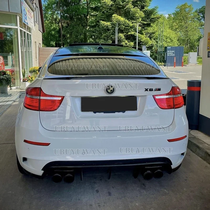 

Спойлер из углеродного волокна для BMW X6 E71, спойлер для заднего багажника X6 2008 2009 2010 2011 2012 2013