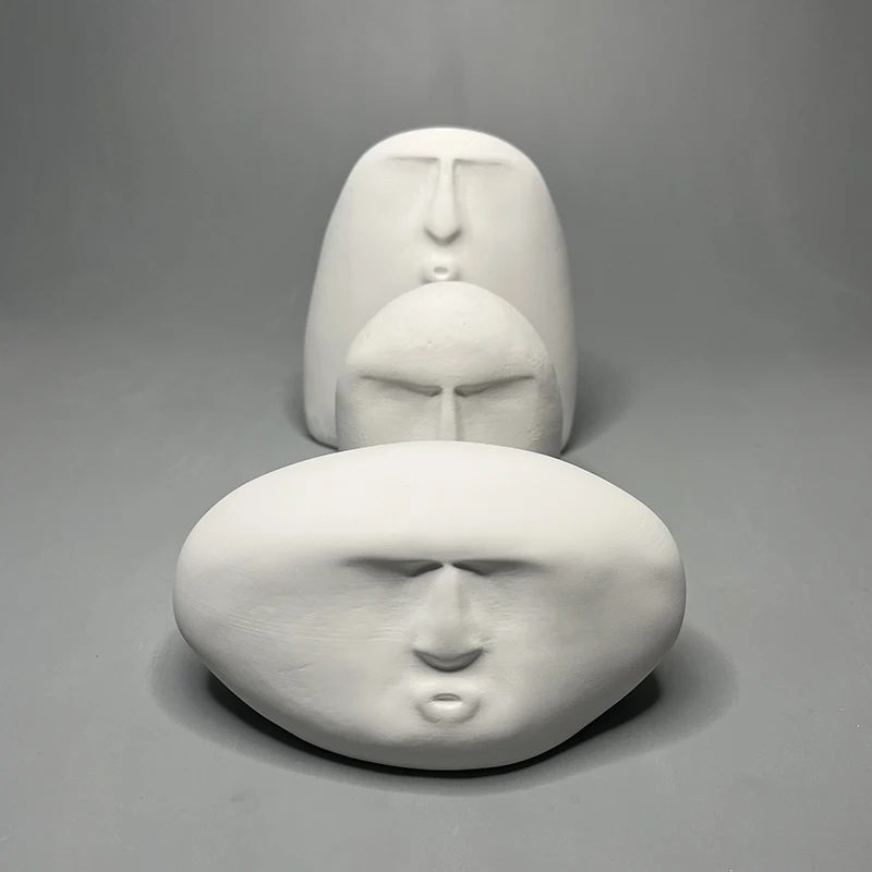 

Abstract Figures Light Luxury Sculpture Creative Home Decoration Minimalist Art Plaster Statue Gift Gift Souvenir Decoration