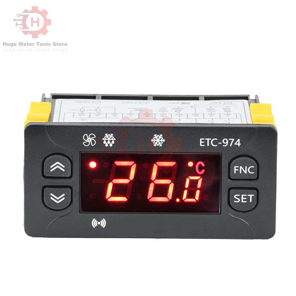 ETC-974 Digital Temperature Controller Refrigerator Defrosting