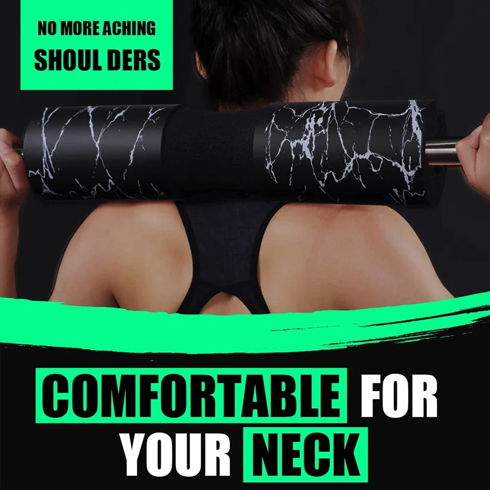 Barbell Dumbbell Squat Pad Neck Shoulder Protection Weight Lifting Protective Pad for Lunges Hip Thrusts Gym Fitness Equipment