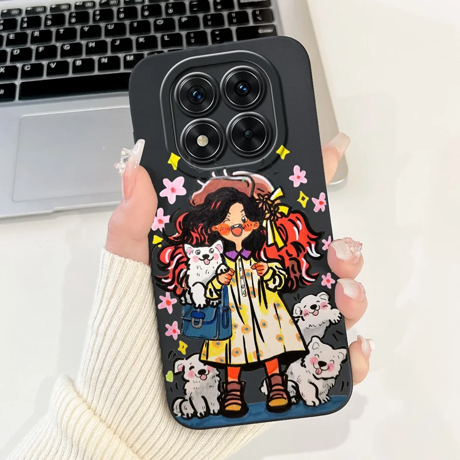 Cute Fashion Painted Soft TPU Phone Case - Stylish Protective Cover