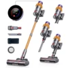 Wireless Vacuum Cleaner 550W 45KPA Strong Suction Portable Dust Cleaning Machine 1.2L Dust Cup Home  Cleaner 1