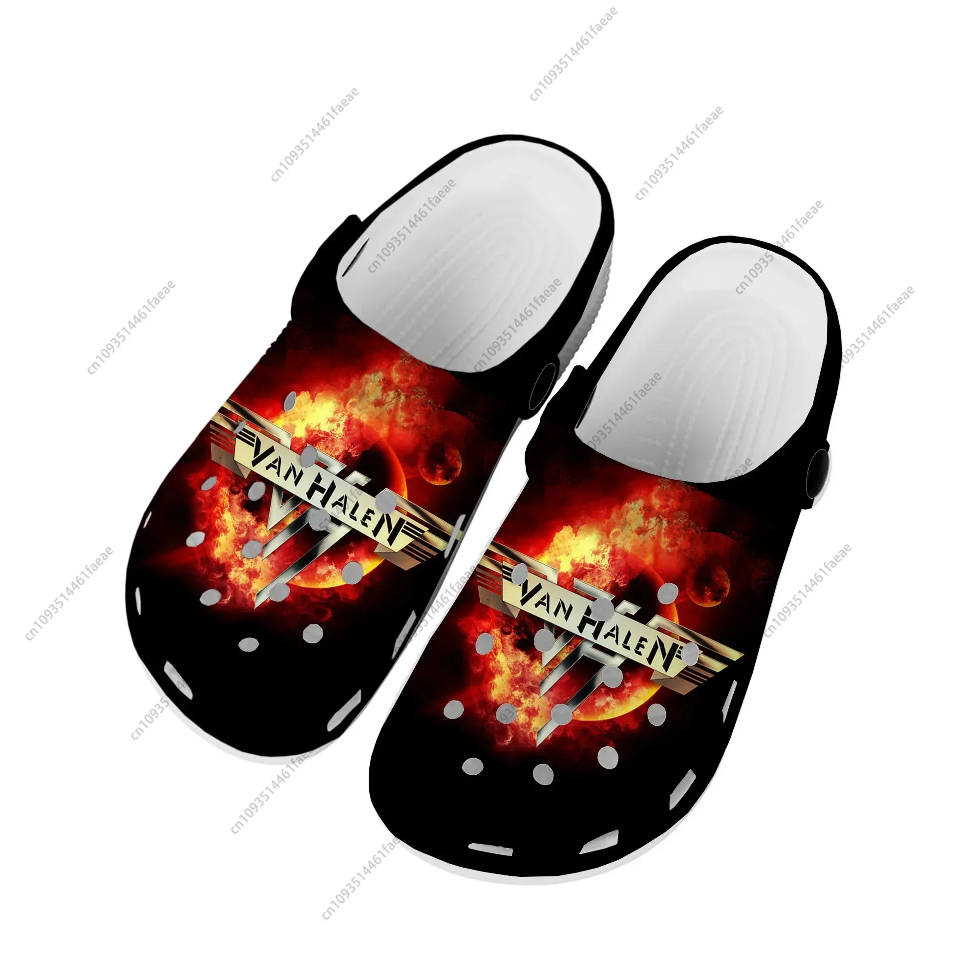 Van Evh 5150 Stripes Halen Home Clogs Custom Water Shoes Mens Womens Teenager Shoe Garden Clog 1984 Sandals Beach Hole Slippers 3