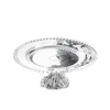 Transparent Beaded Glass Plate Cake Fruit Decorative Plate Home Living Room Snacks Dessert Plate Simple Dessert Display Tray 5