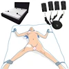 Sex Toys for Woman Couples Handcuffs Open Leg Bdsm Bondage Set Under Bed Restraints Rope Strap System Adult Wrists & Ankle Cuffs 1