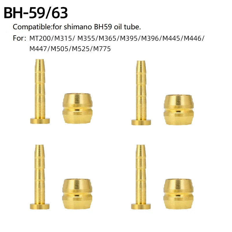 Aiguille à huile pour vélo vtt, tête d'olive, BH90/BH59/SRAM/MAGURA /TEKTRO, tube de coupure, frein à huile avec Shimano compatible