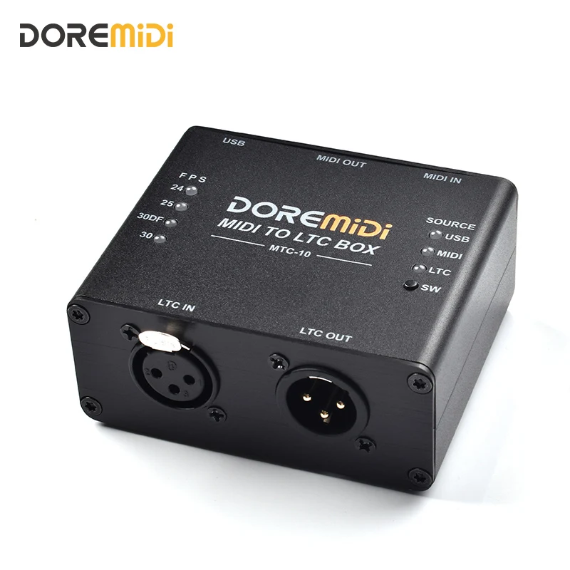 MIDI To LTC Box Is MIDI Time Code and SMPTE LTC Time Code