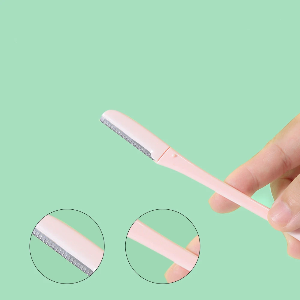 3Pcs/set Makeup Tools Eyebrow Trimmer Razor Remover Blade Safe Eyebrows Shaper Trimming Knife for Women